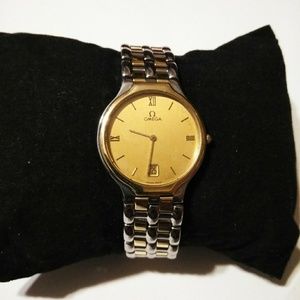 18k SS Omega De Ville unisex